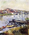 Gustave Caillebotte The Argenteuil Bridge painting